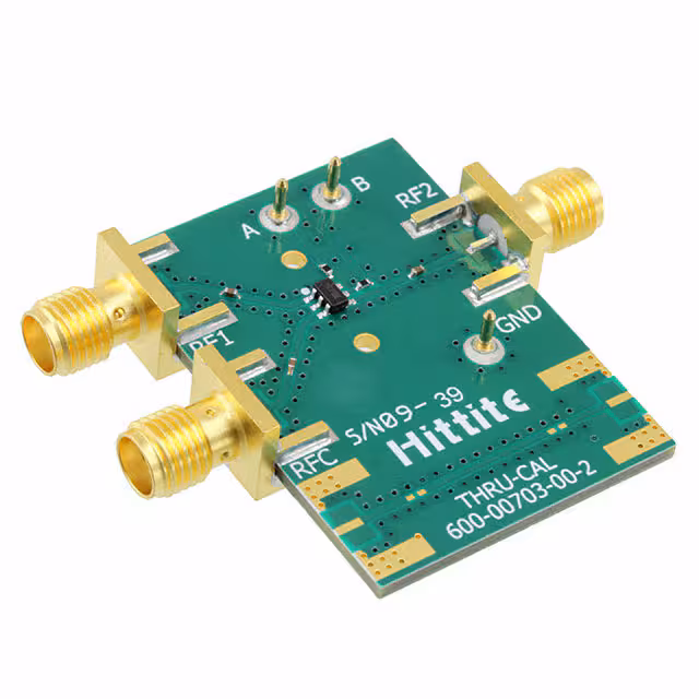 EVAL01-HMC197B Analog Devices Inc.  Cartes de kits d'évaluation et de développement RF